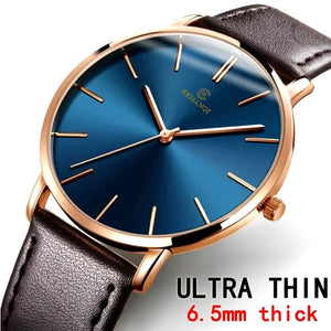 Relogio Masculino Mens Watches Top Brand Luxury Ultra-Thin Men Watch Clock Erkek Kol Saati Reloj Hombre