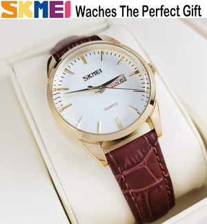 Women'S Watches for Ladies Female Black Leather Band Waterproof Fashion Casual Simple Dress Analog Day Date Business Light Wrist Watch