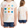 Girls Pokemon Tie-Dye Graphic T-Shirt, Character Tee for Kids Sizes 4-16