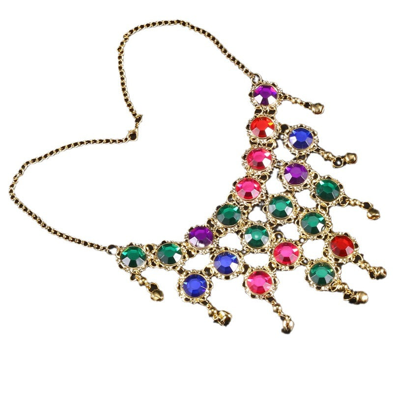 Indian Dance Performance Accessories Necklace
