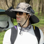 Solar Fan Cap Outdoor Mountaineering Fishing
