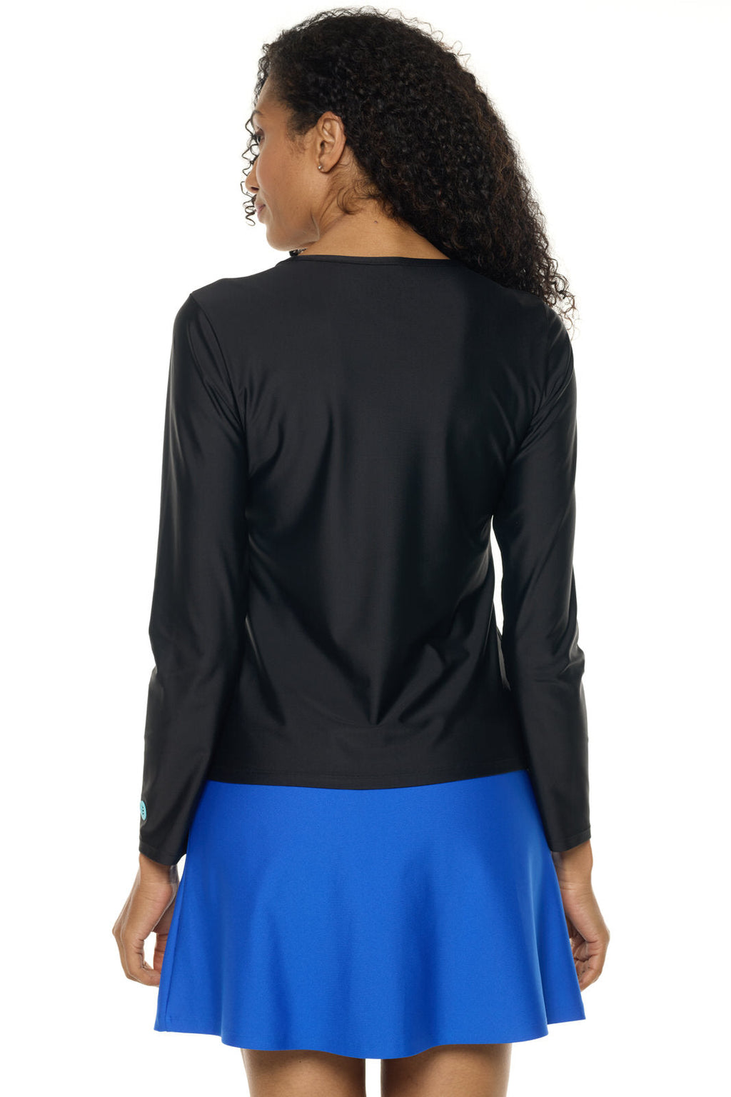 Palmeto | Women's Long Sleeve Swim Shirt | Black