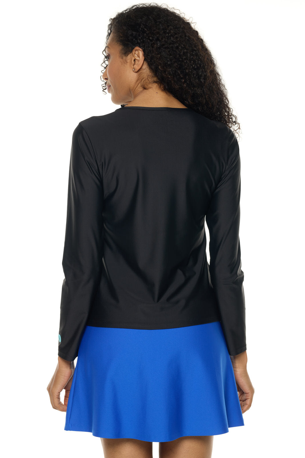 Palmeto | Women's Long Sleeve Swim Shirt | Black