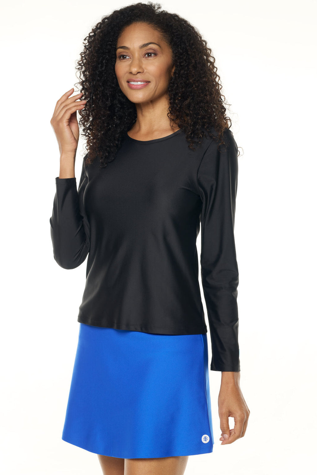 Palmeto | Women's Long Sleeve Swim Shirt | Black