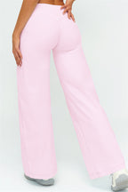 The Twirl Zip Jacket Halter Tank Top New Straight Leg Pants 3-Piece Set
