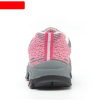 Womens Casual Wear-Resistant Work Shoes With Puncture- And Impact-Resistance Features
