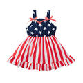 New Independence Day Sling Dress 4th Of July