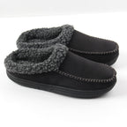 Mens Cotton Slippers For Outdoor Use Winter Home Wear