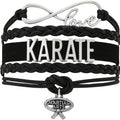 Karate Charm Bracelet - Martial Arts Adjustable Bracelet