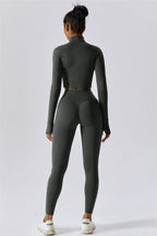 The Eloise Jacket Sports Bra Leggings 3-Piece Set