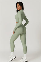 The Eloise Jacket Sports Bra Leggings 3-Piece Set