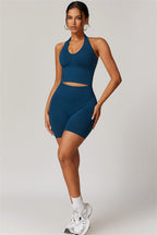 The Delight Halter Top Shorts 2-Piece Set