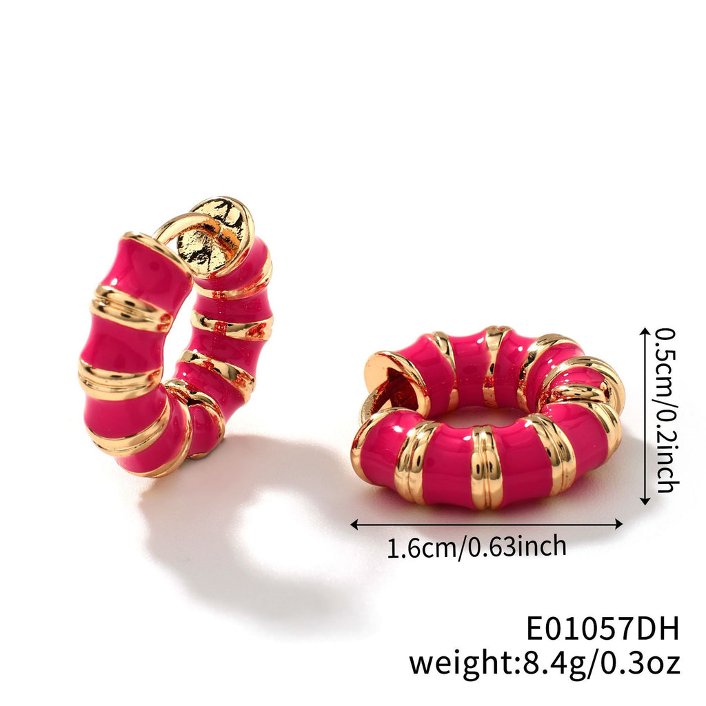 Retro Classy Earrings With A European And American Vibedainty And Versatile