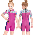 Short Sleeve Swimsuit Sun Protection Quick-drying Jellyfish Diving Suit