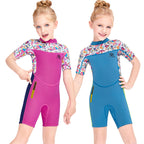 Short Sleeve Swimsuit Sun Protection Quick-drying Jellyfish Diving Suit
