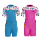 Short Sleeve Swimsuit Sun Protection Quick-drying Jellyfish Diving Suit
