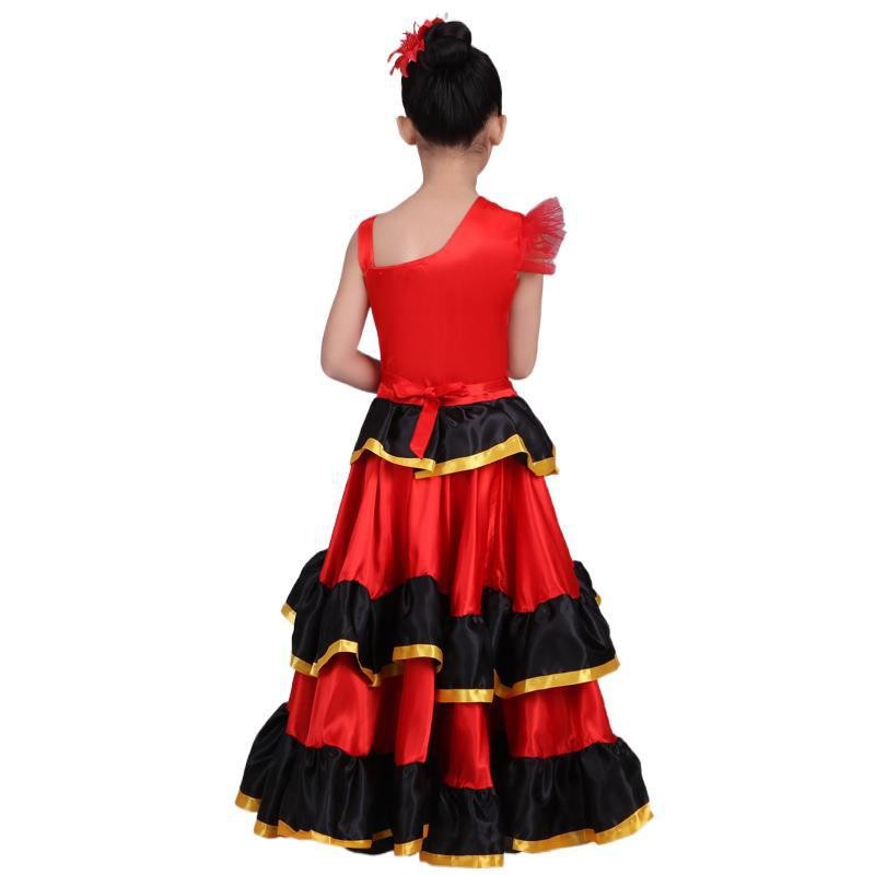 Bullfighting Dance Swing Children Show Performance Costume