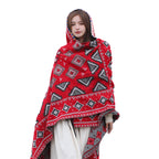 Dali Tourism Ethnic Style Shawl Northwest Thickened Warm Scarf