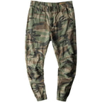 Mens Japanese-Style Retro Camo Ankle-Fit Pants