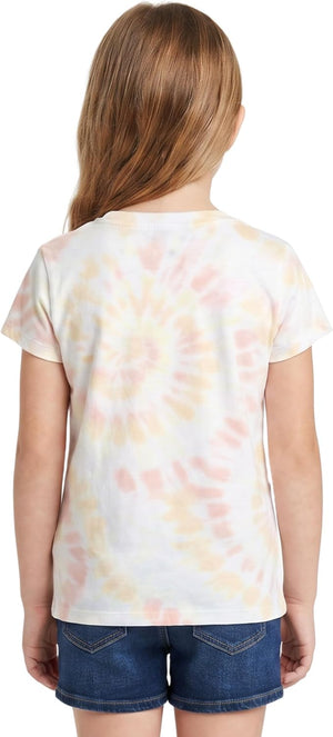 Girls Pokemon Tie-Dye Graphic T-Shirt, Character Tee for Kids Sizes 4-16