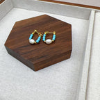 Versatile Turquoise Pearl Earrings For Women