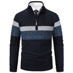 Stand-collar Warm Knitted Sweater Pullover