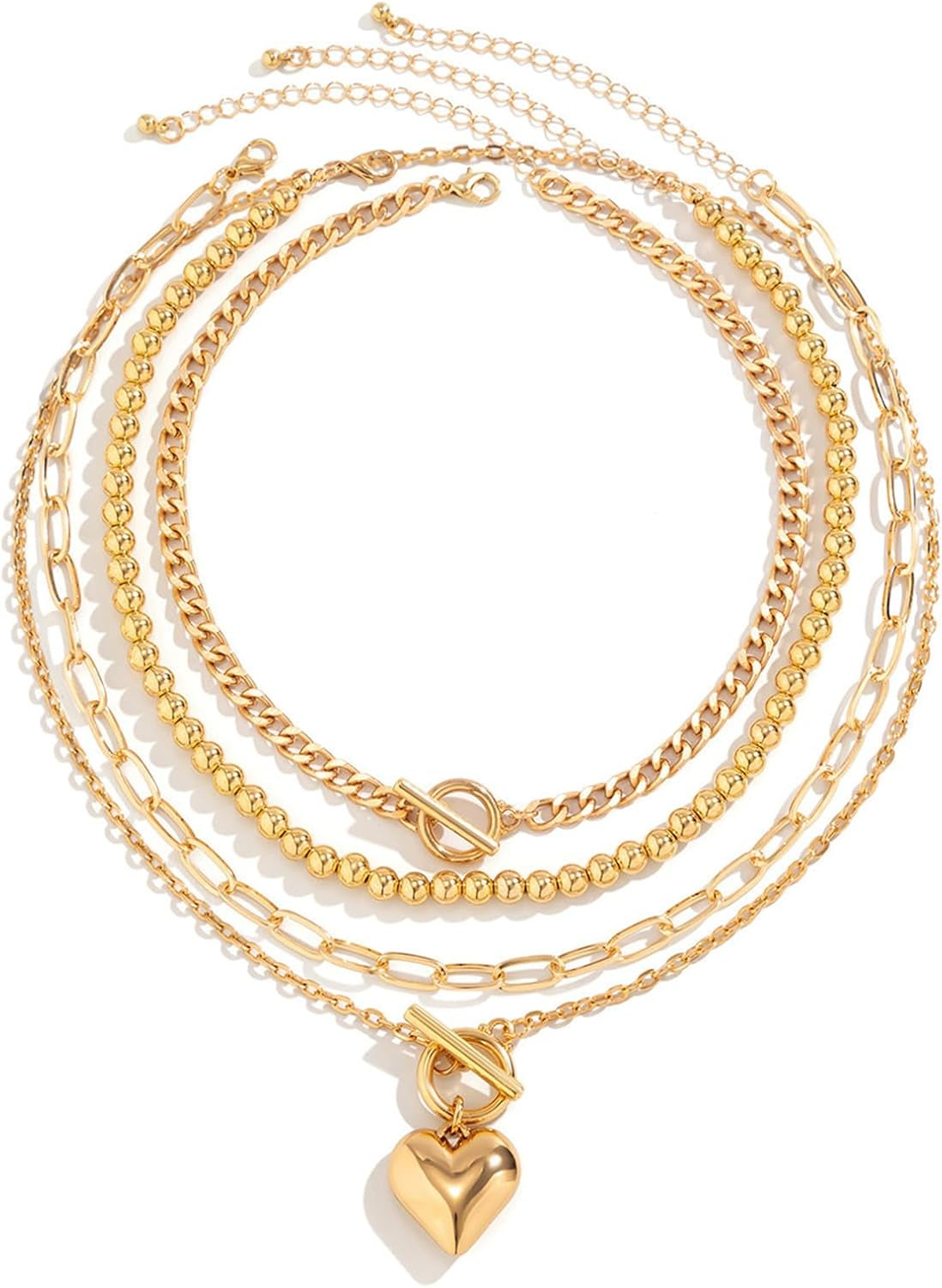 Chunky Necklace for Women Layered Necklaces for Women