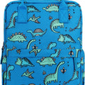 Toddler Backpack with Lunch Bag Box Set for Preschool Kindergarten Boys Girls Kids Small Backpacks School Bookbag for Elementary Primary(Blue Dinosaur)