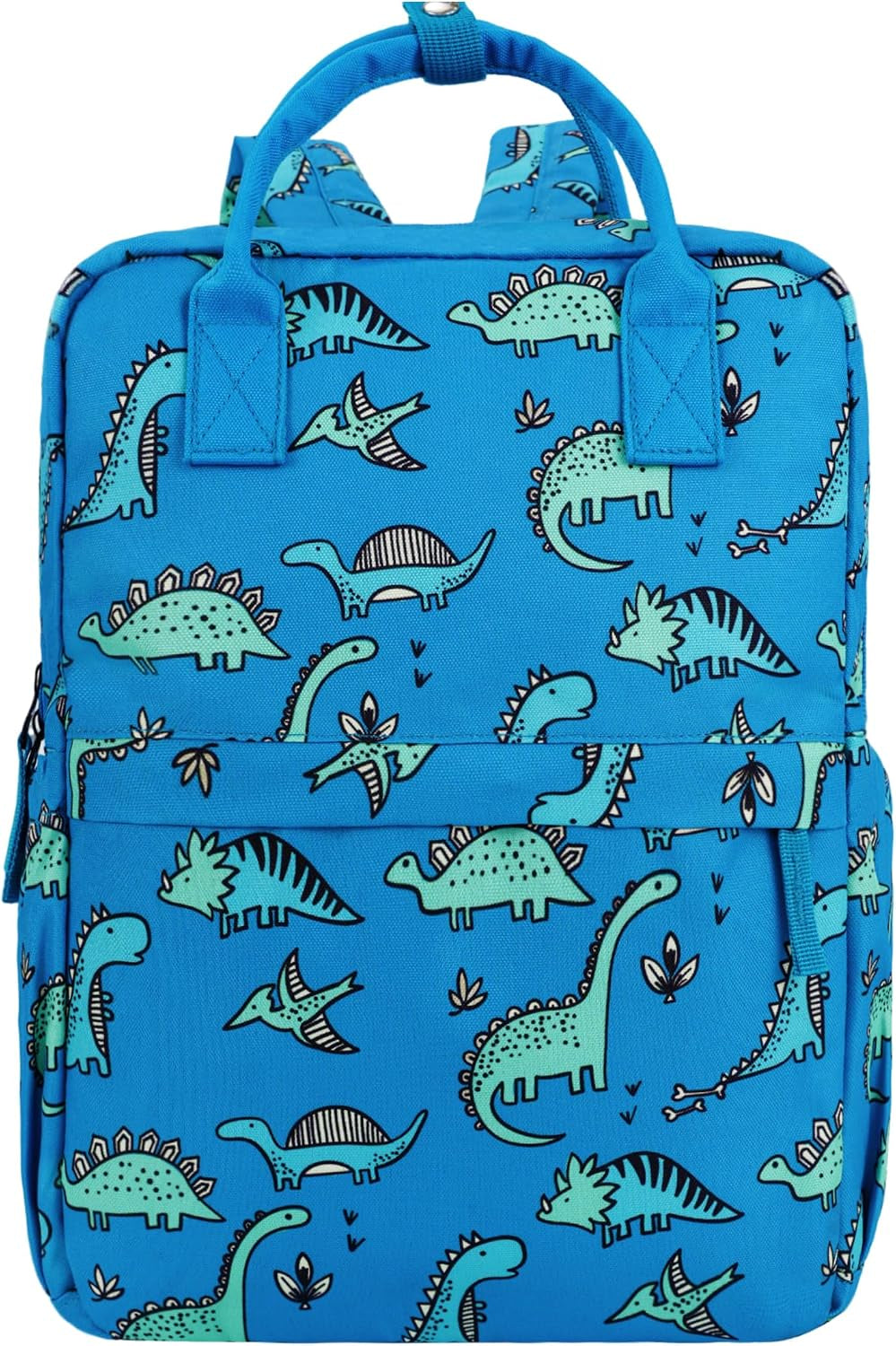 Toddler Backpack with Lunch Bag Box Set for Preschool Kindergarten Boys Girls Kids Small Backpacks School Bookbag for Elementary Primary(Blue Dinosaur)