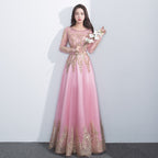 Dance Performance Costume Evening Dress Choir Host Dress Length