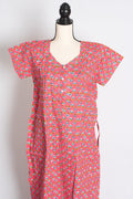 Printed Pink Pure Cotton Nightwear in Regular Size — Style B (Sep)