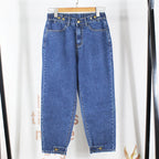 Loose large size jeans