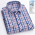 Plus-size Casual Plaid Shirt For Spring And Summer