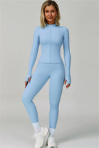 The Seraphine Jacket Sports Bra Leggings 3-Piece Set