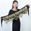 Tower Type Straight Triangle Dance Waist Scarf