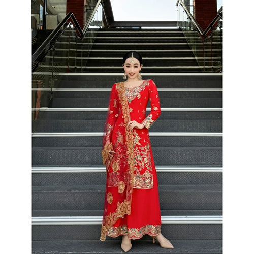 Female Indian Traditional Dance Dress Long Sleeve Tops Pants Bollywood Dance Saree Veil Suit Belly Dance Stage Clothing DQL10759