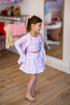 LuxeBloom Skort - Pretty in Pink