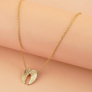 Angel Wings Necklace for Women Guardian Angel Wing Pendant Dainty Minimalist Jewelry Birthday Gifts
