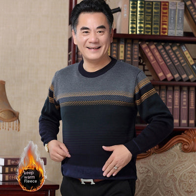 Men's Fashion Velvet Padded Thickened Thermal Clothes