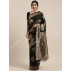 Indian Saree Dress for Women Ethnic Party Costume Traditional Sari Wedding Reception/Bharatanatyam Dance Performance No Tops