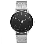 Casual Ultra-thin Fashion Quartz Watch With A Metal Mesh Band