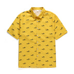Men's beach print T-shirt