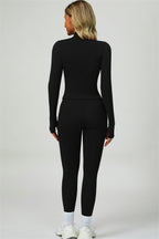 The Seraphine Jacket Sports Bra Leggings 3-Piece Set