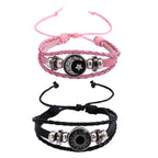 Time Gem Bracelet Unisex Retro Handmade Multi-Layer Design