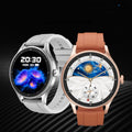 Stainless Steel Polished Dual-Strap Bluetooth Call Sports Watch