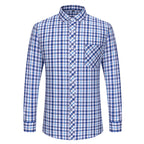 Plus-size Casual Plaid Shirt For Spring And Summer