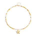 Beachside Vacation Necklace Clavicle-length Chain
