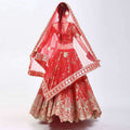 Yiman Indian Sari Scarf Mesh Embroidery Georgette Dubada Exotic Style