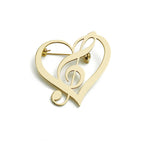Love Note Brooch Romantic Accessory For Couples On Dates