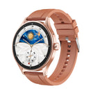 Stainless Steel Polished Dual-Strap Bluetooth Call Sports Watch
